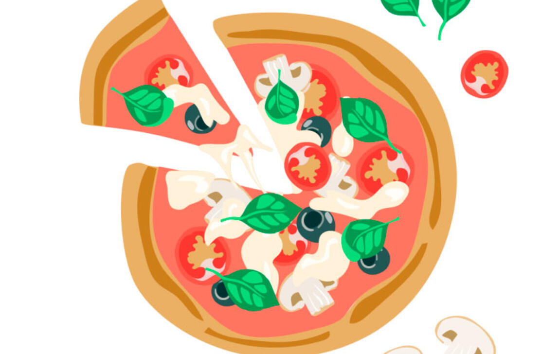illustration pizza