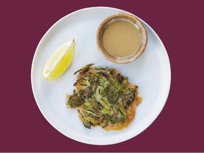 Minipandekager med broccoli